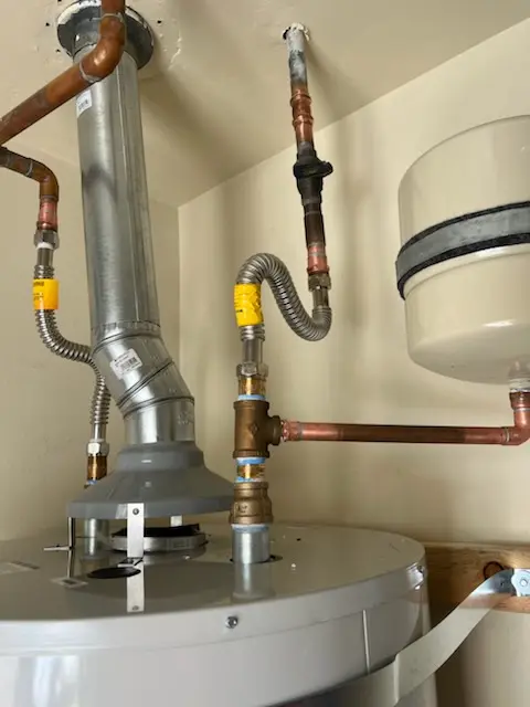 Water heater installation and plumbing repair in Farmingville